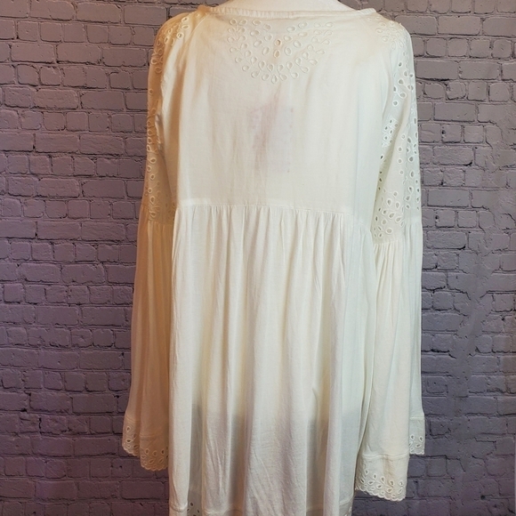 FREE People Sea Of Love eyelet tunic top sz. XS - Picture 12 of 13
